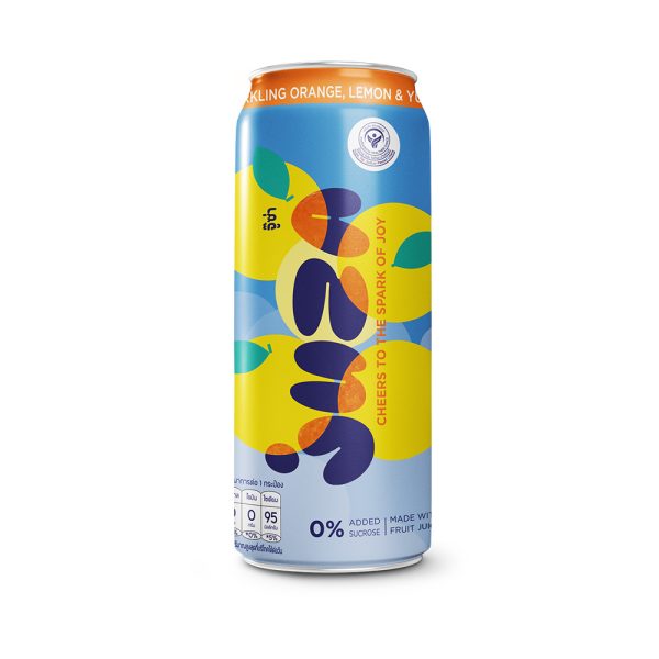 JUZA Sparkling Orange, Lemon & Yuzu Juice